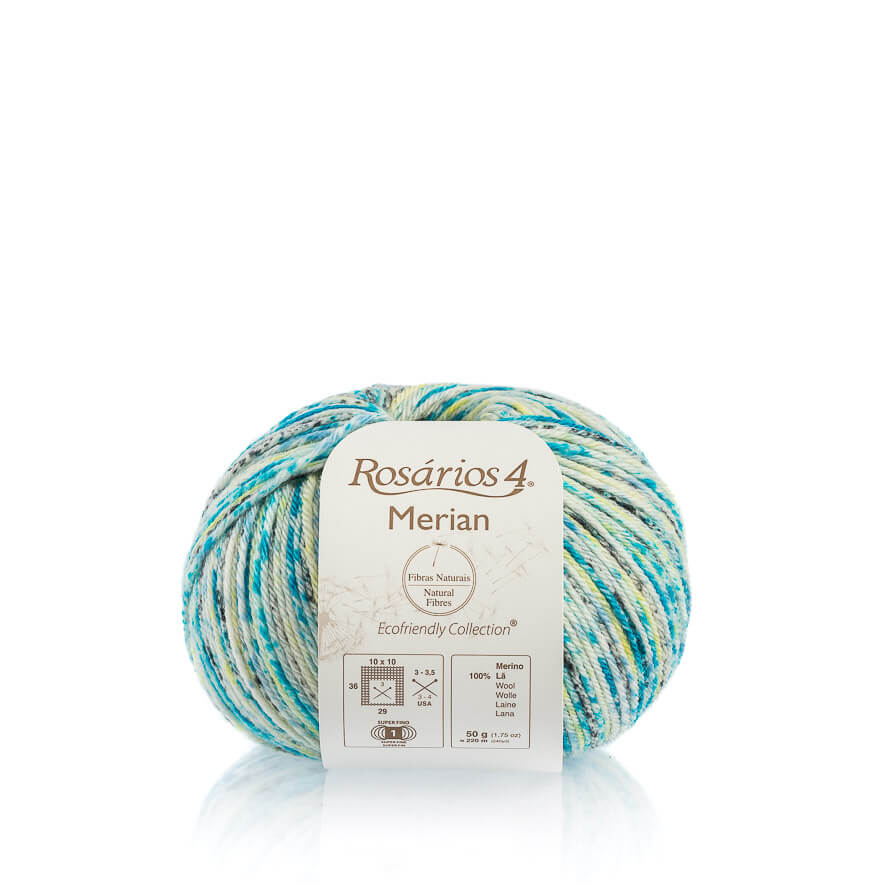 Ball of Superwash Merino Wool merian de rosarios Ovillo de Lana Merino Superwash merian de rosarios 4