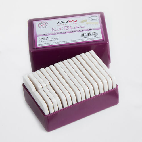 Bloqueadores blancos - KnitPro