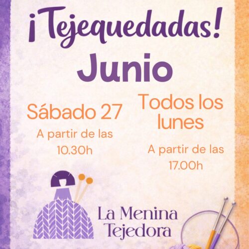 Encuentro para tejer en compañía en Alcalá de Henares