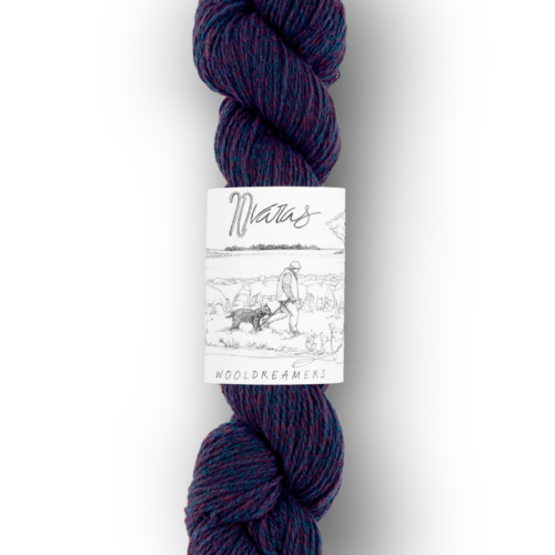 skein of Spanish transhumant wool 50 grams and 225 meters in Amat color