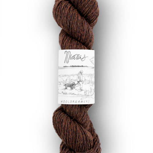 skein of Spanish transhumant wool 50 grams and 225 meters in Storn color