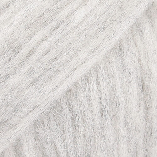 ovillo de lana, alpaca y poliamida de 50 gramas y 150 metros en grosor aran en color 03 gris perla