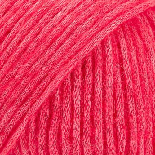 ovillo de lana, alpaca y poliamida de 50 gramos y 150 metros en grosor aran en color 64 sorbete de frambuesa