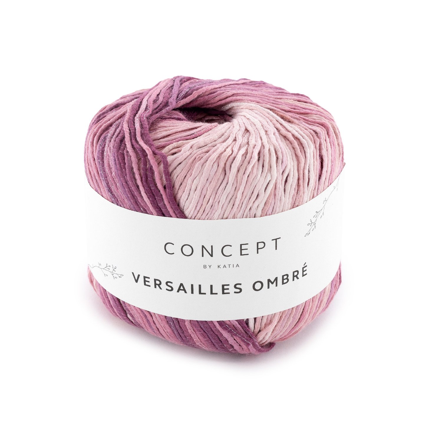lana-hilo-versaillesombre-tejer-viscosa-poliester-poliamida-morado-primavera-verano-katia-202-fhd Versailles ombré - Concept by Katia - Imagen 1