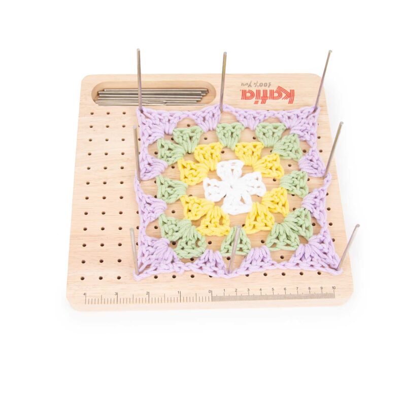 bloqueador de granny squares de la marca Katia
