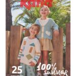 revista de patrones para tejer punto y ganchillo de niños para primavera y verano de la marca katia