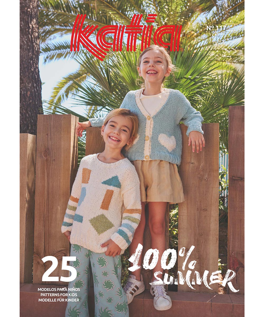 revista-patron-tejer-punto-ganchillo-ninos-primavera-verano-katia-7693_es-en-de revista de patrones para tejer punto y ganchillo de niños para primavera y verano de la marca katia