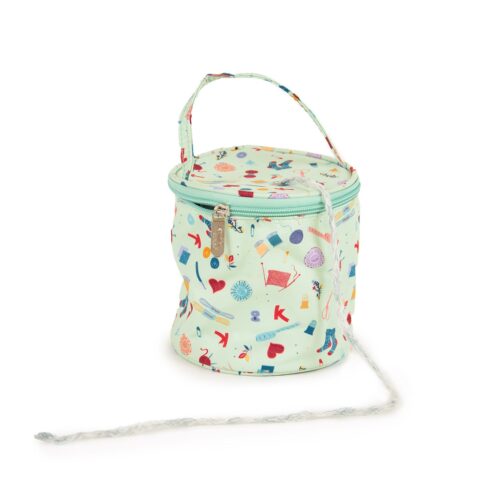 mini bolsa porta ovillos de la marca katia