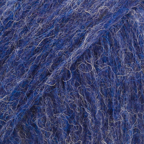 ovillo de lana, alpaca y poliamida de 50 gramas y 150 metros en grosor aran en color 09 azul marino