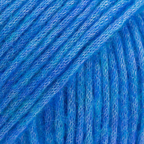 ovillo de lana, alpaca y poliamida de 50 gramas y 150 metros en grosor aran en color 37 pájaro azul