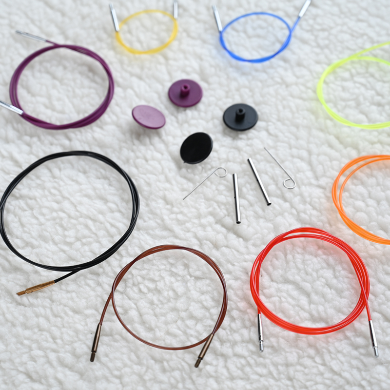 _7dr11t15o_g Cables fijos Colores - KnitPro - Imagen 1