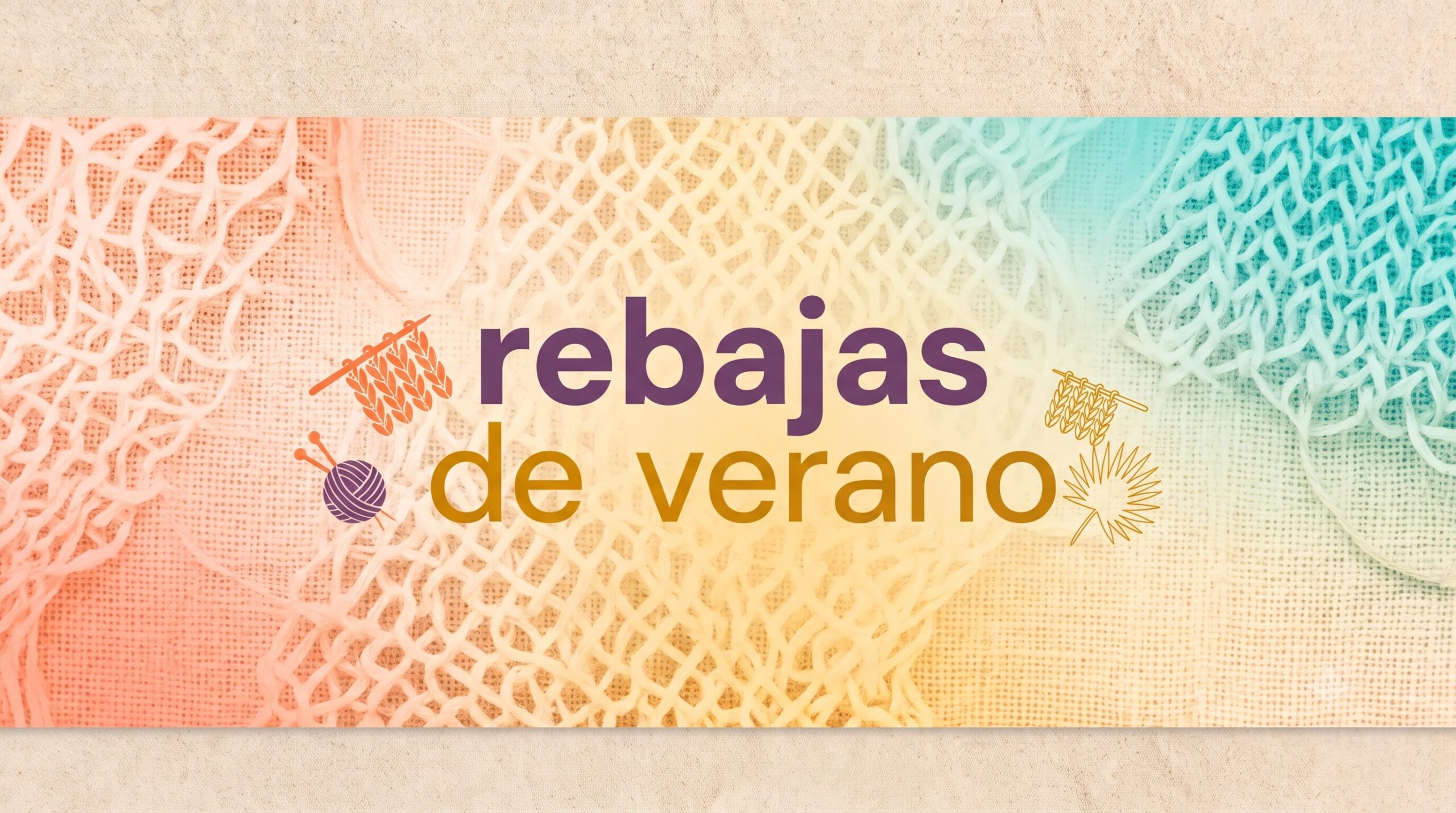 banner de rebajas de verano