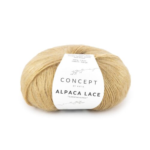 ovillo de lana alpaca lace de viscosa y superfine alpaca color 69 camel