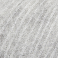 ovillo de lana alpaca silver de concept by katia compuesto por superfine alpaca, poliamida y poliéster de color 255 gris claro y plata