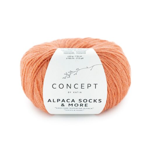 ovillo de lana de calcetines alpaca socks & more de alpaca y poliamida color 321 begonia