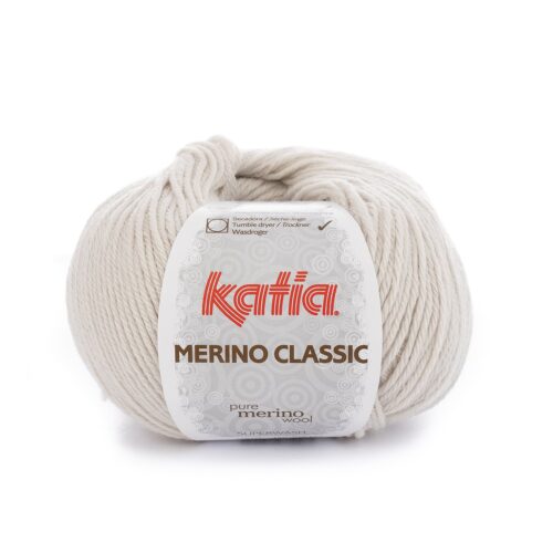 ovillo de merino classic merino superwash y acrílico color 11 beige