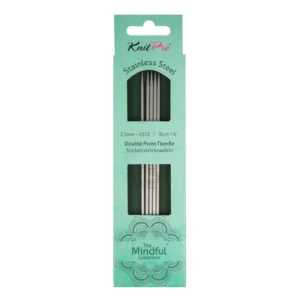 Agujas de doble punta 15 cm Mindful