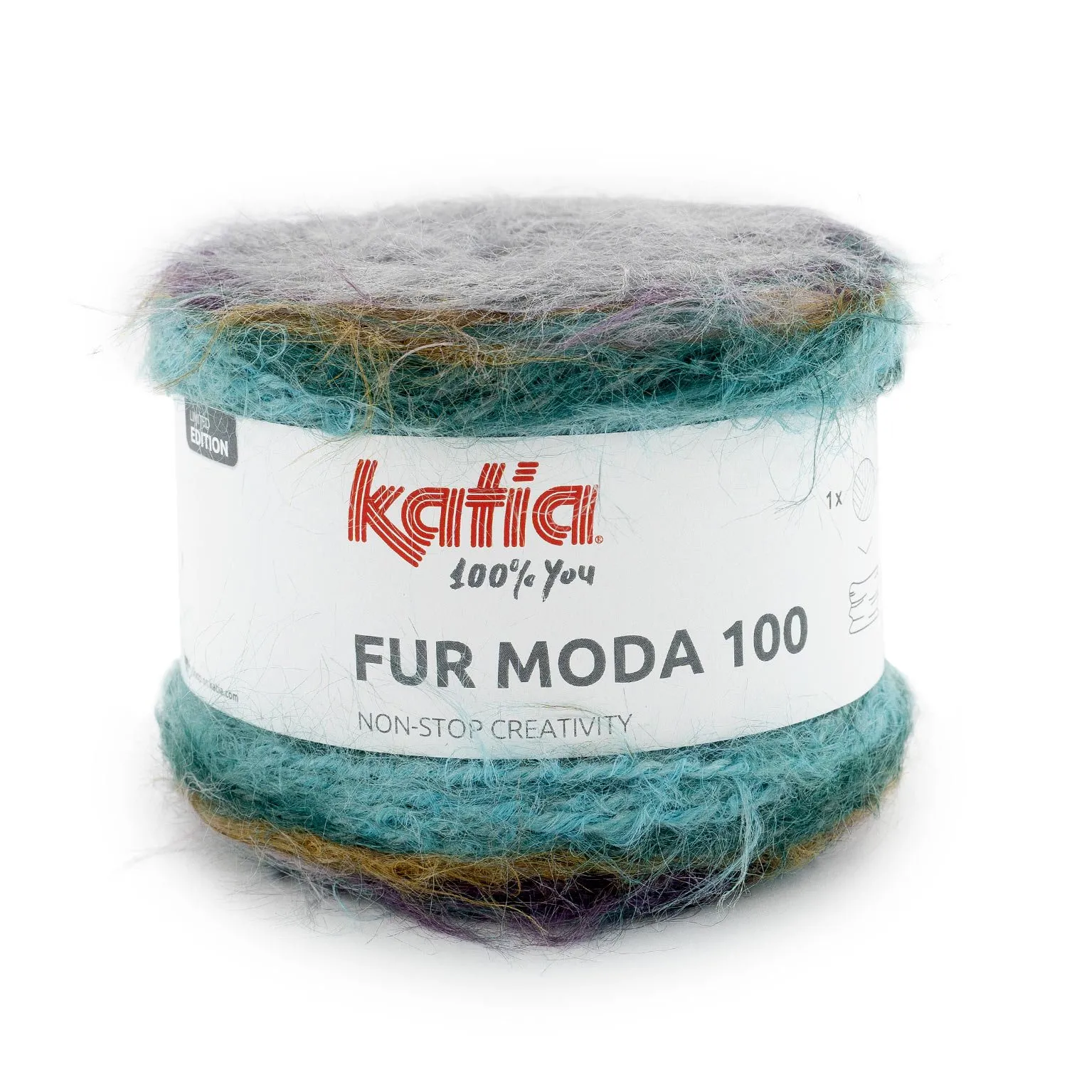 lana-hilo-furmoda100-tejer-poliamida-acrilico-lana-petroleo-morado-ocre-otono-invierno-katia-302-fhd Fur Moda 100 - Katia - Imagen 1