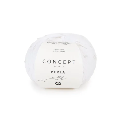 Perla Concept by Katia - hilo de algodón con abalorios