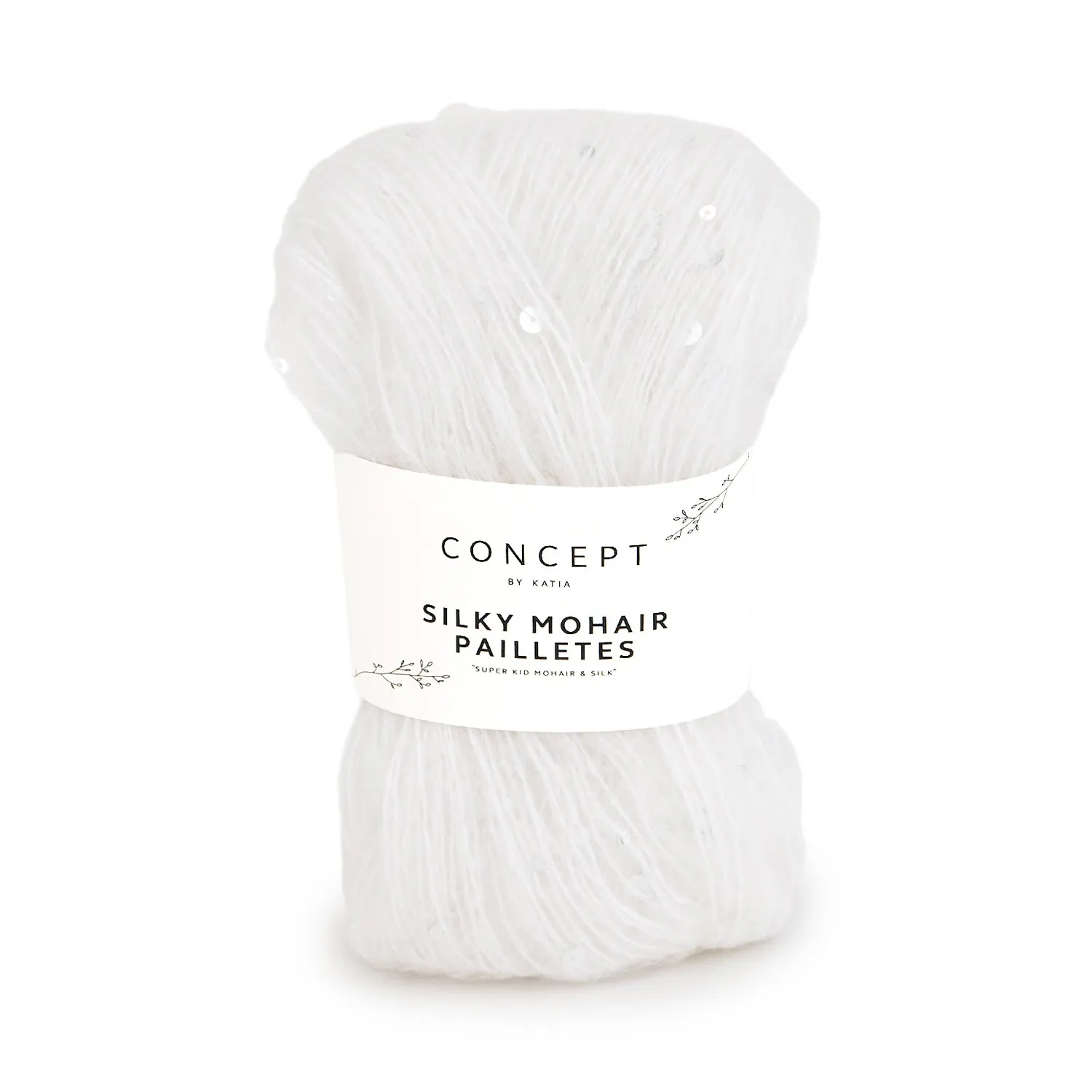 lana-hilo-silkymohairpailletes-tejer-mohair-superkid-algodon-merino-extrafine-poliester-seda-viscosa-blanco-otono-invierno-katia-200-fhd_resultado Silky Mohair Pailletes - Concept by Katia - Imagen 1