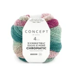 Symmetric Socks & More Chromatic - Concept by Katia
