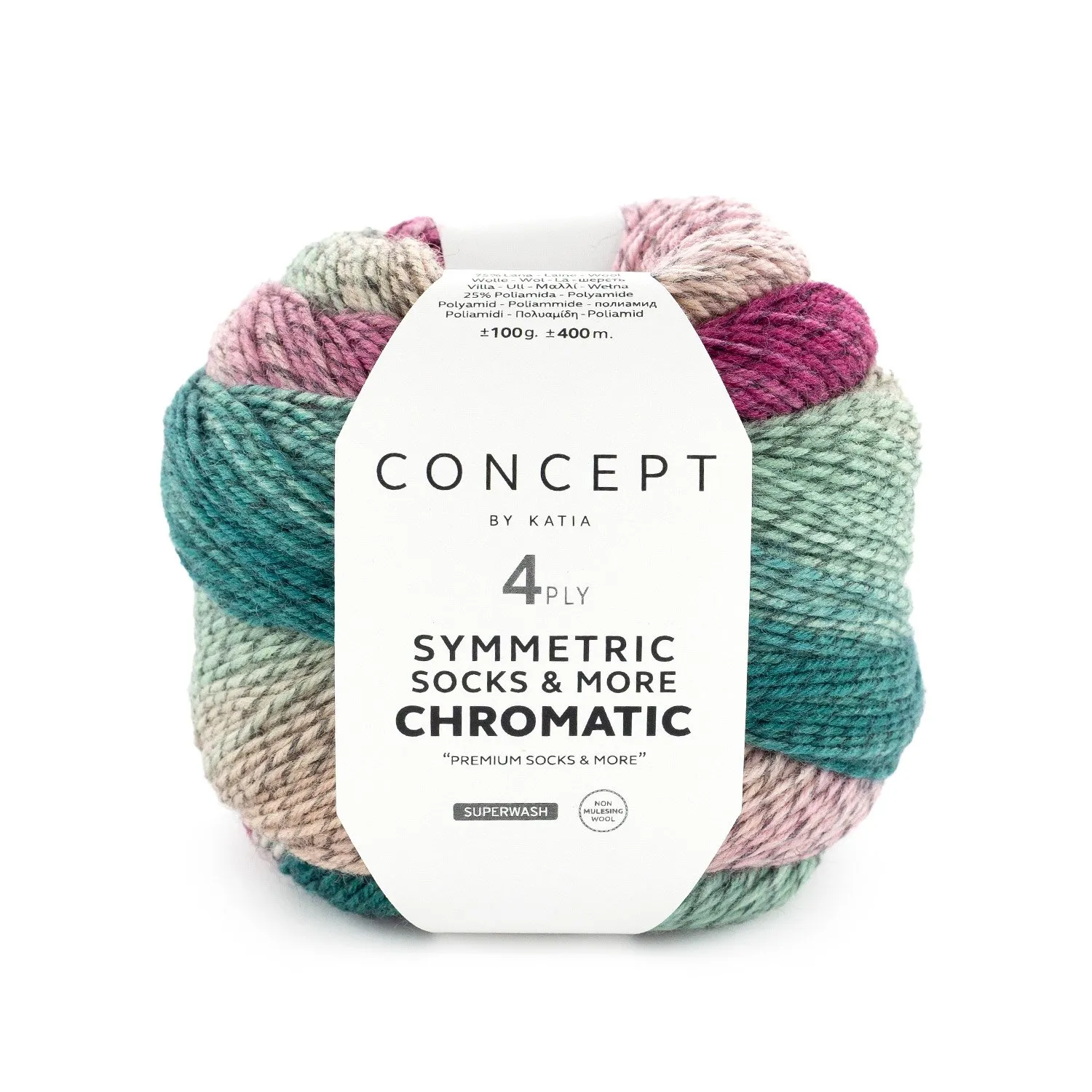 lana-hilo-symmetricsocksmorechromatic-tejer-lana-poliamida-petroleo-beige-rosa-otono-invierno-katia-204-fhd Symmetric Socks & More Chromatic - Concept by Katia - Imagen 1