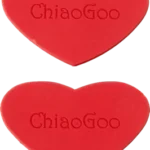 Pinzas de goma ChiaoGoo - corazones de goma para agujas intercambiables